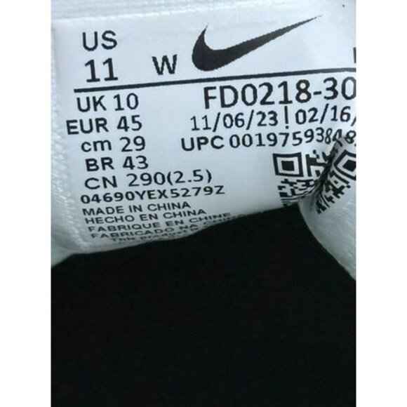 Nike Zoom Rival Fly 5 Running Shoes US 11 W White & Green Lightweight - Picture 4 of 6